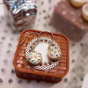 Holiday Doughnut Earrings